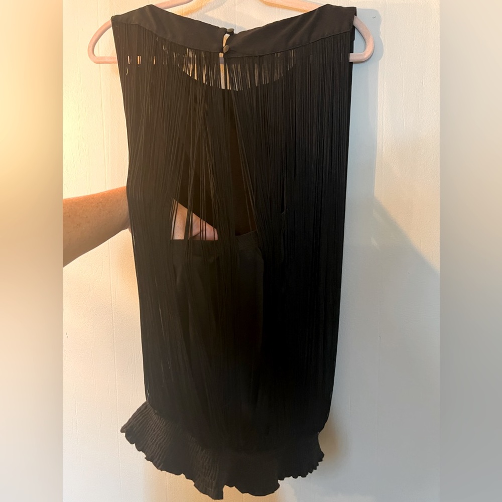 White House Black Market fringe top